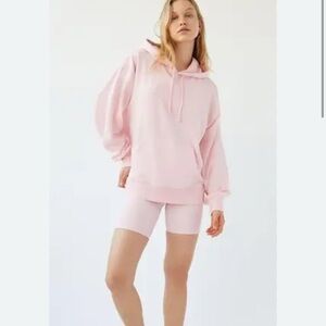 Aritzia Pink Hoodie Sweatshirt